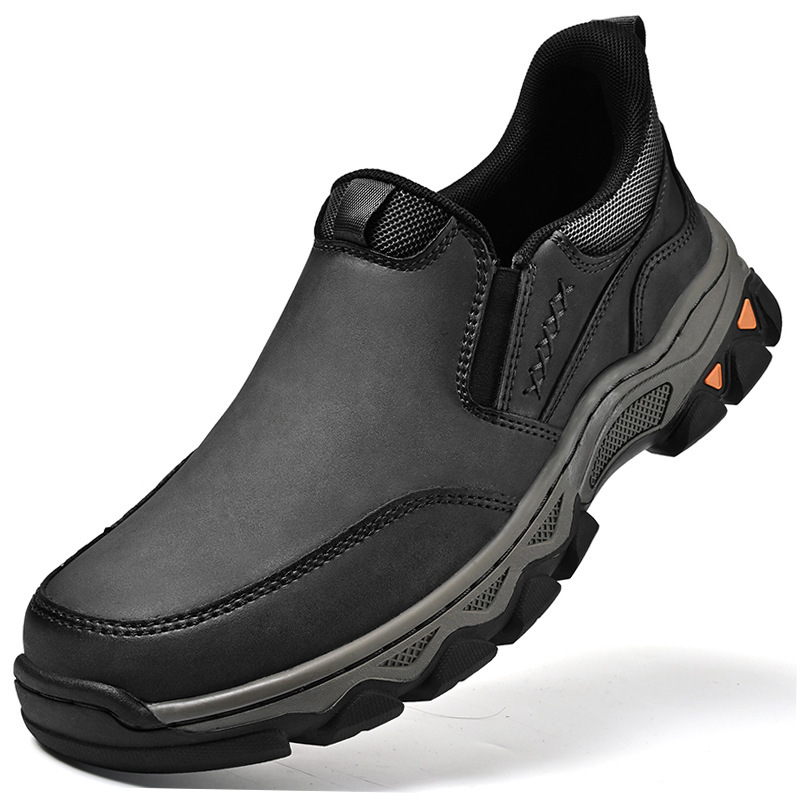 Rubber Wear-resistant Men's Casual Leather Shoes - Image 4
