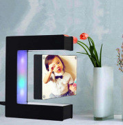 Magnetic Levitation Photo Frame E Shaped High Tech Creative Home Decoration - Image 3