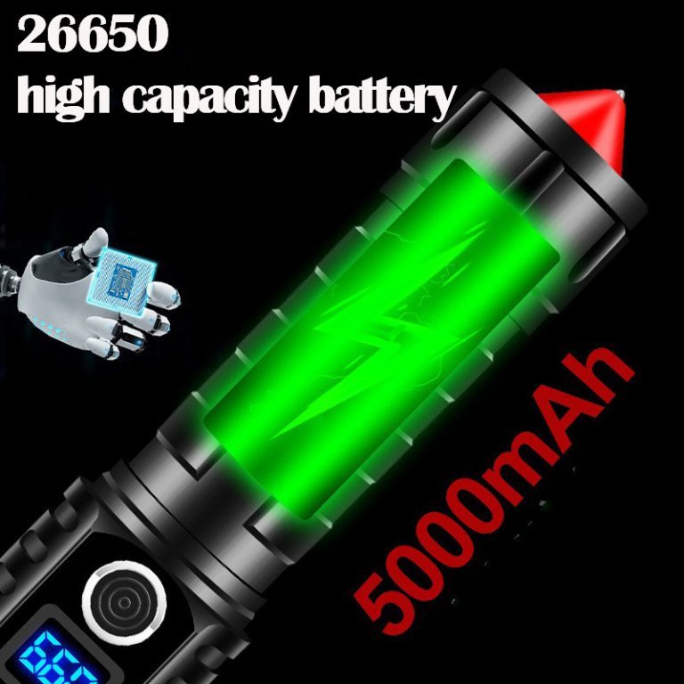 Outdoor Home Charging Tactical Flashlight - Image 3