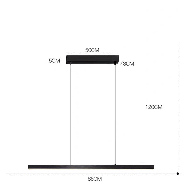 Nordic Minimalist Restaurant Chandelier Modern - Image 6