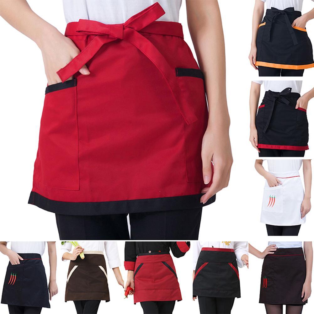 Fashion Color Matching Apron Work Clothes You should take it to the tailor.unisex hotel & restaurant - Image 5