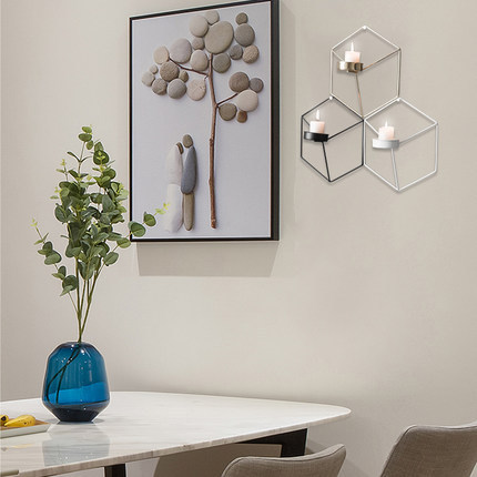 Restaurant cafe background wall decoration - Image 2