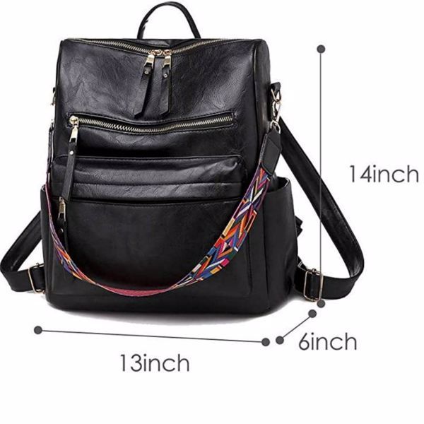 PU Leather Backpack - No Delivery On Weekends - Prohibited Sales Platforms - Temu, Walmart - Image 7