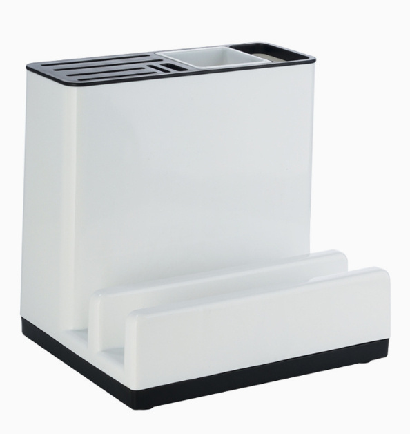 Tableware Storage Holders Kitchen Knife Plastic Storages Racks For Kitchen Convenience Cabinet Kitchen Gadgets - Image 2