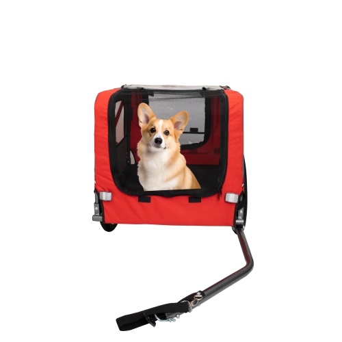 Outdoor Heavy Duty Foldable Utility Pet Stroller Dog Carriers Bicycle Trailer - Image 10
