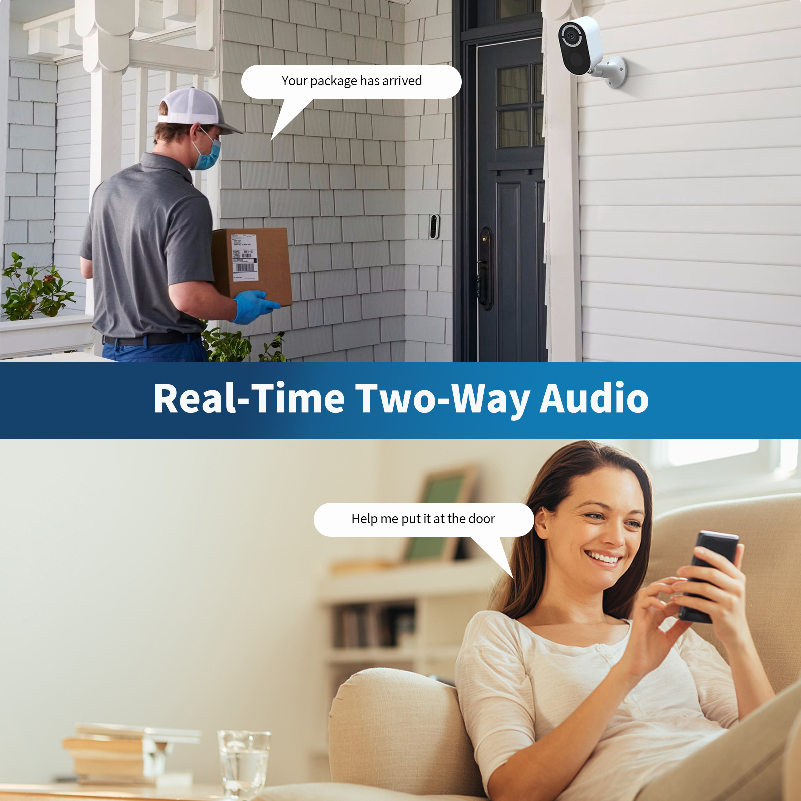 Solar Battery Security Camera Wireless Wifi CCTV Solar Powered Camera Surveill Camera Outdoor - Image 5