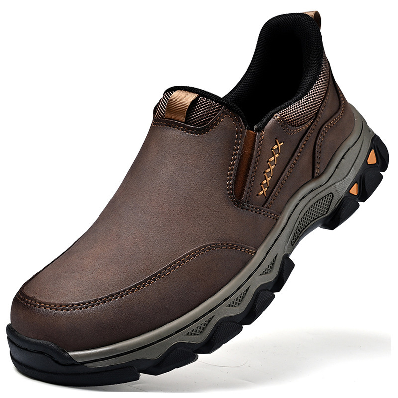 Rubber Wear-resistant Men's Casual Leather Shoes - Image 6