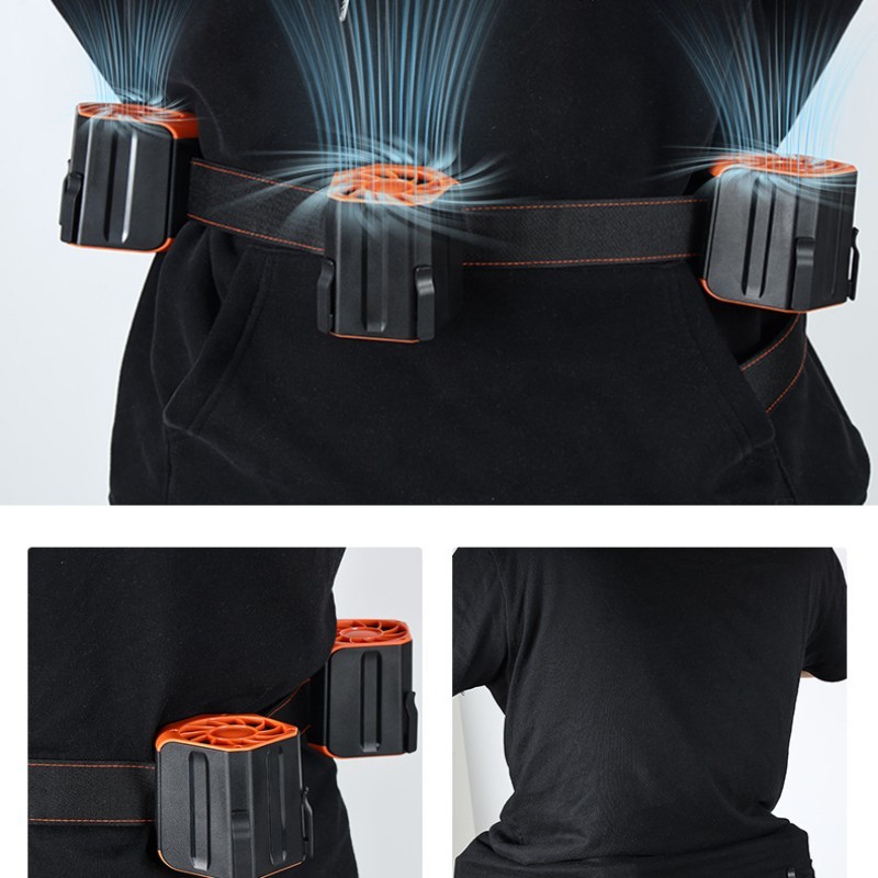 Usb Charging Belt Portable Fan - Image 5