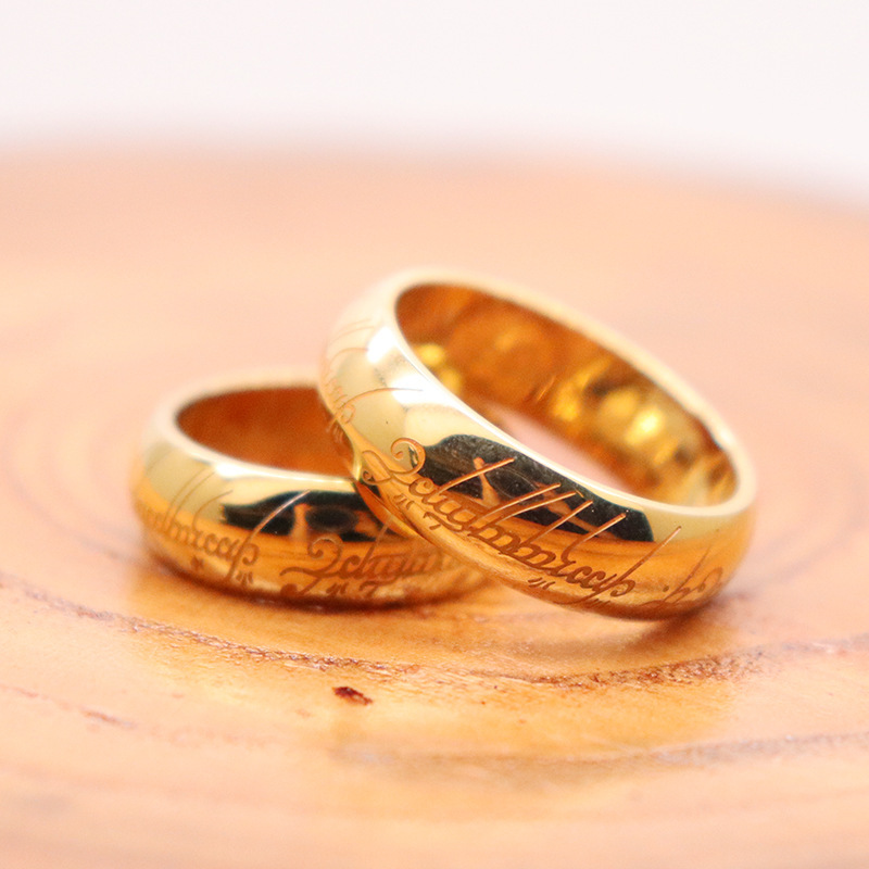 Jewelry Titanium Steel Personality Ring