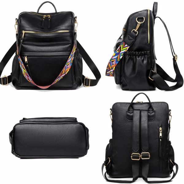 PU Leather Backpack - No Delivery On Weekends - Prohibited Sales Platforms - Temu, Walmart - Image 5