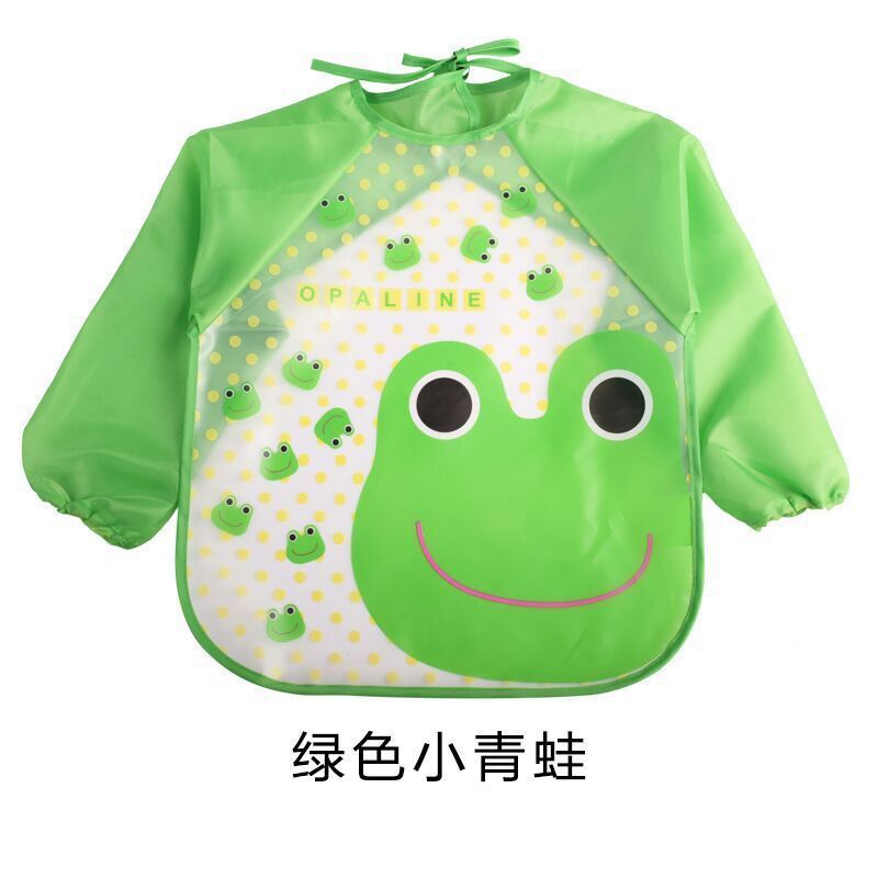 Children's Gown Long Sleeve Kids Waterproof Meal Baby Apron Painting Clothes Bib Protective Clothing - Image 8