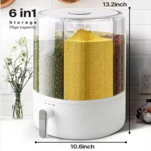 Rice Storage Containers Food Grain Cereal Bins Pet Food Storage Yikexiomi Bucket kitchen