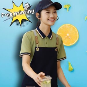 unisex Waiter work restaurant Restaurant T-shirt constumization depends orders