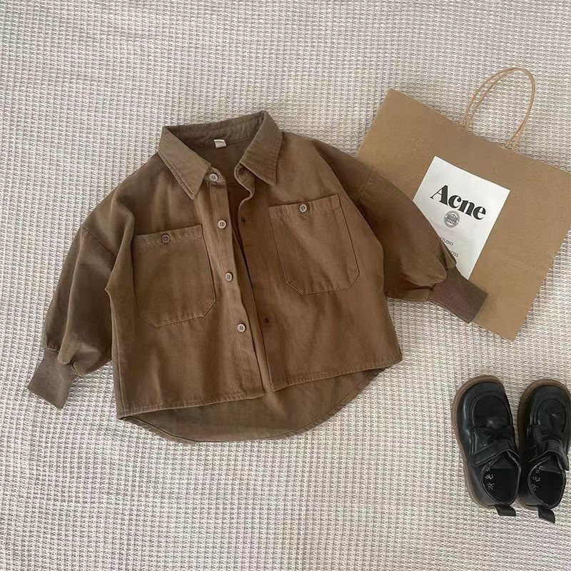 Fried Street Fashion Children's Clothing Fashionable Baby Spring And Autumn Cool Handsome Clothes - Image 2