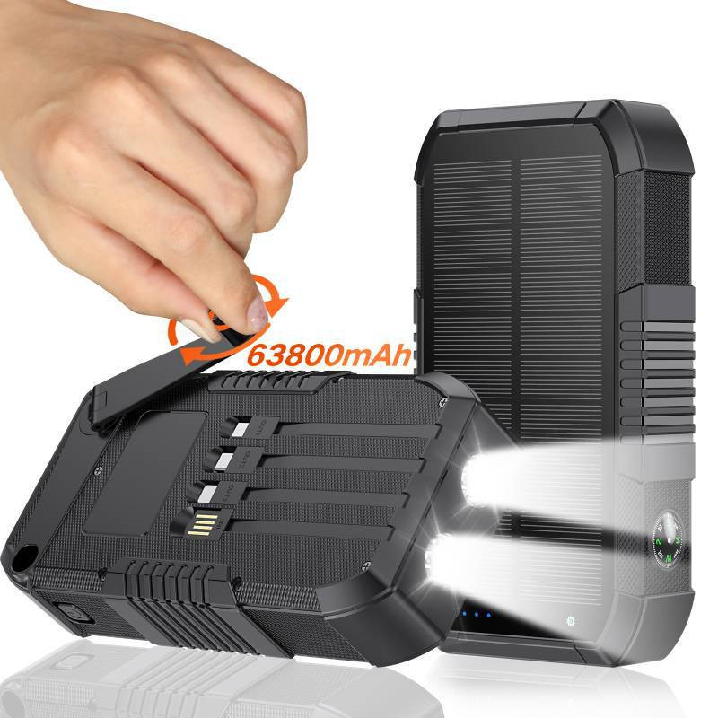 Solar Portable Power Source Large Capacity Hand Charger Delivery Time:
8-23 days