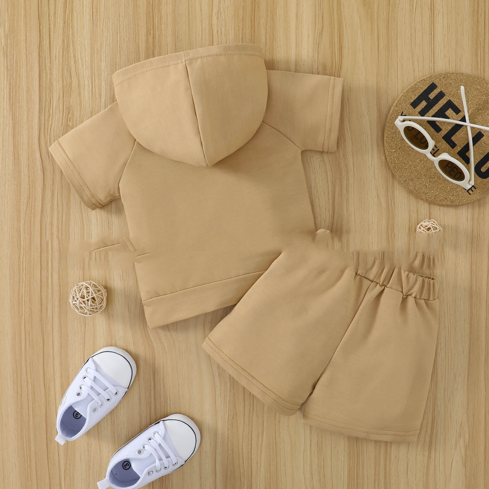 Ins Popular Children's Clothing Fashion Letters Printing Suit - Image 3