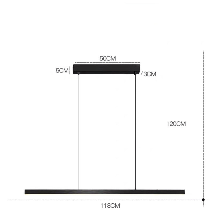 Nordic Minimalist Restaurant Chandelier Modern - Image 5