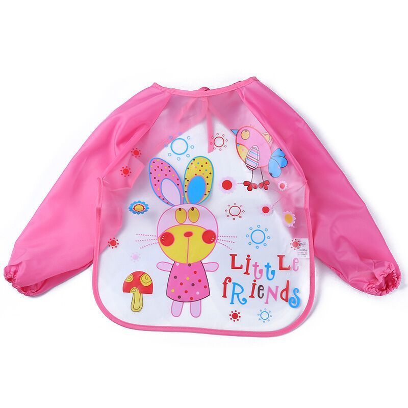 Children's Gown Long Sleeve Kids Waterproof Meal Baby Apron Painting Clothes Bib Protective Clothing - Image 4