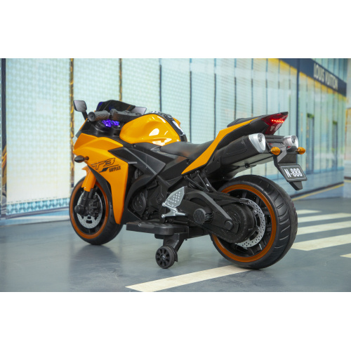 Kids Motorcycle 12V Motorcycle For Kids 3 4 5 6 Years Boys Girls 12v7ah Kids Motorcycle Ride On Toy With Training Wheels Manual Throttle Drive By Hand Lighting Wheels only US shipping - Image 8