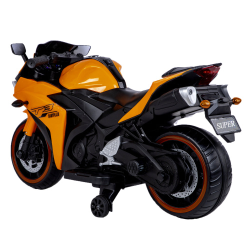Kids Motorcycle 12V Motorcycle For Kids 3 4 5 6 Years Boys Girls 12v7ah Kids Motorcycle Ride On Toy With Training Wheels Manual Throttle Drive By Hand Lighting Wheels only US shipping - Image 3