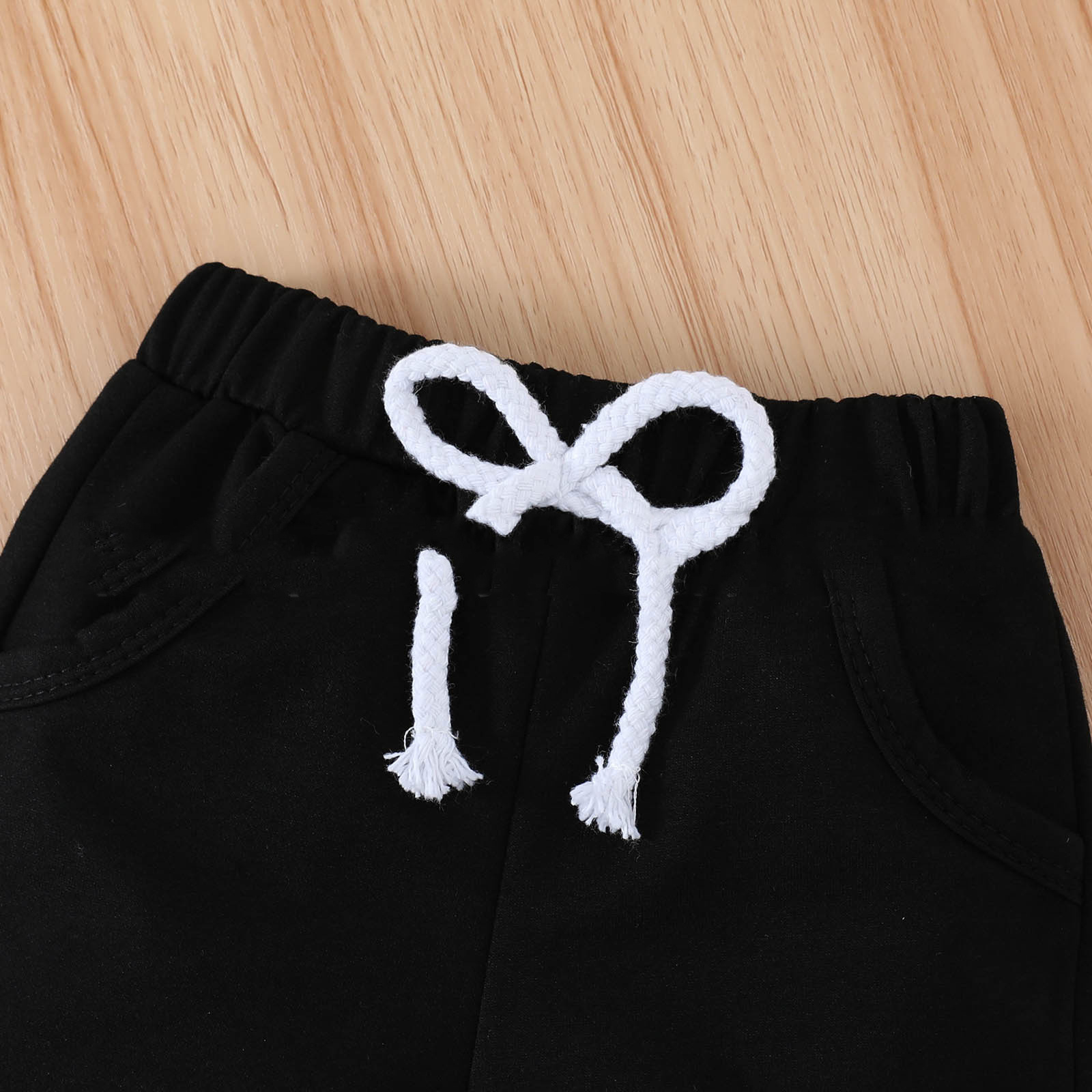 Ins Popular Children's Clothing Fashion Letters Printing Suit - Image 4