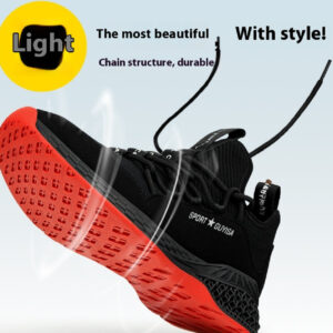 Labor Protection work Shoes Anti-smashing And Anti-stab Safety Shoes Non-slip Comfortable Comfortable Protective Footwear Work Shoes