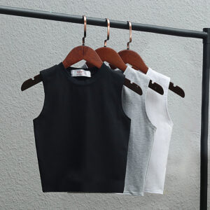 Half turtleneck vest