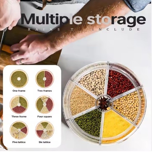 Rice Storage Containers Food Grain Cereal Bins Pet Food Storage Yikexiomi Bucket kitchen - Image 4