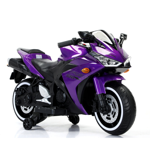 Kids Motorcycle 12V Motorcycle For Kids 3 4 5 6 Years Boys Girls 12v7ah Kids Motorcycle Ride On Toy With Training Wheels Manual Throttle Drive By Hand Lighting Wheels only US shipping