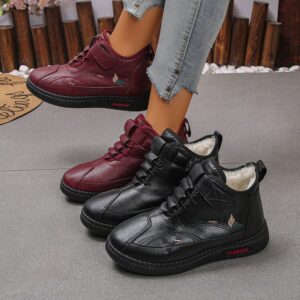work Female Non-slip Comfortable Velvet Warm Cotton Shoes