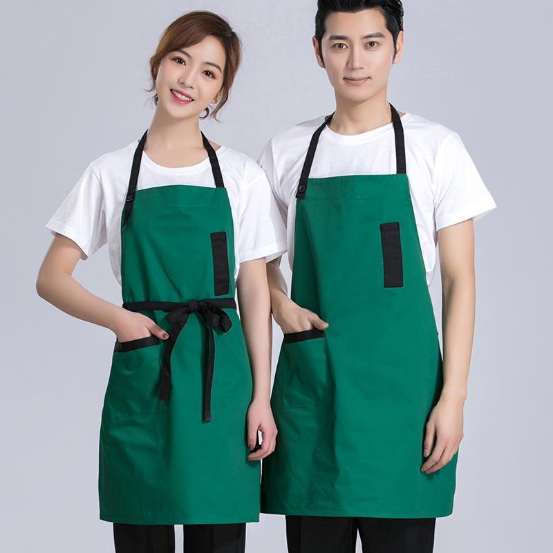 Restaurant Restaurant Kitchen Fashion Antifouling Clothing Apron Overalls - Image 9