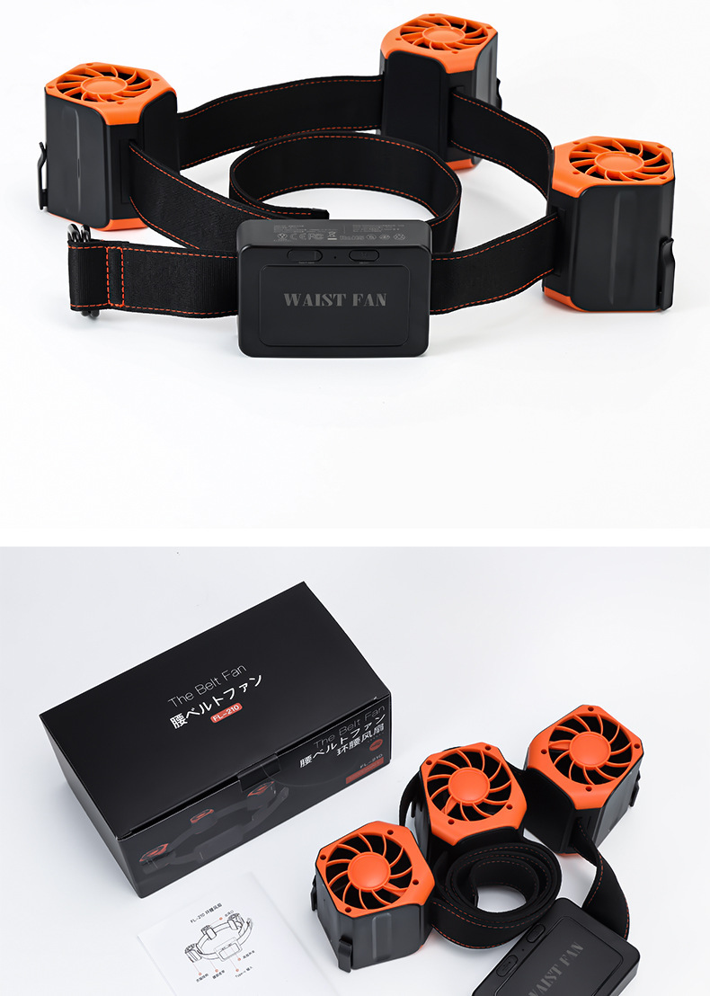 Usb Charging Belt Portable Fan - Image 10