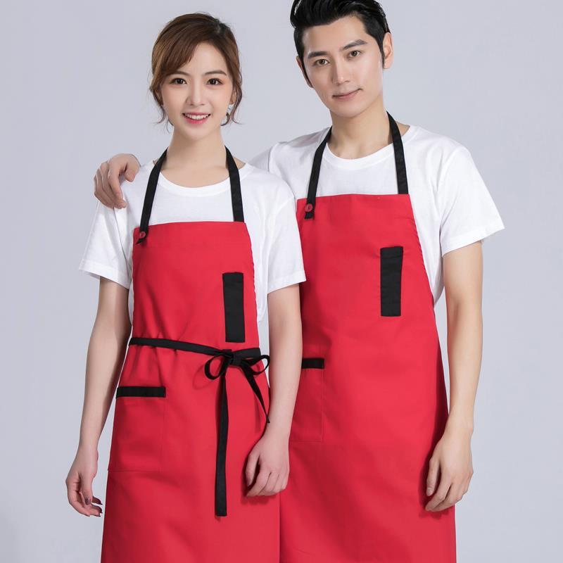 Restaurant Restaurant Kitchen Fashion Antifouling Clothing Apron Overalls - Image 3