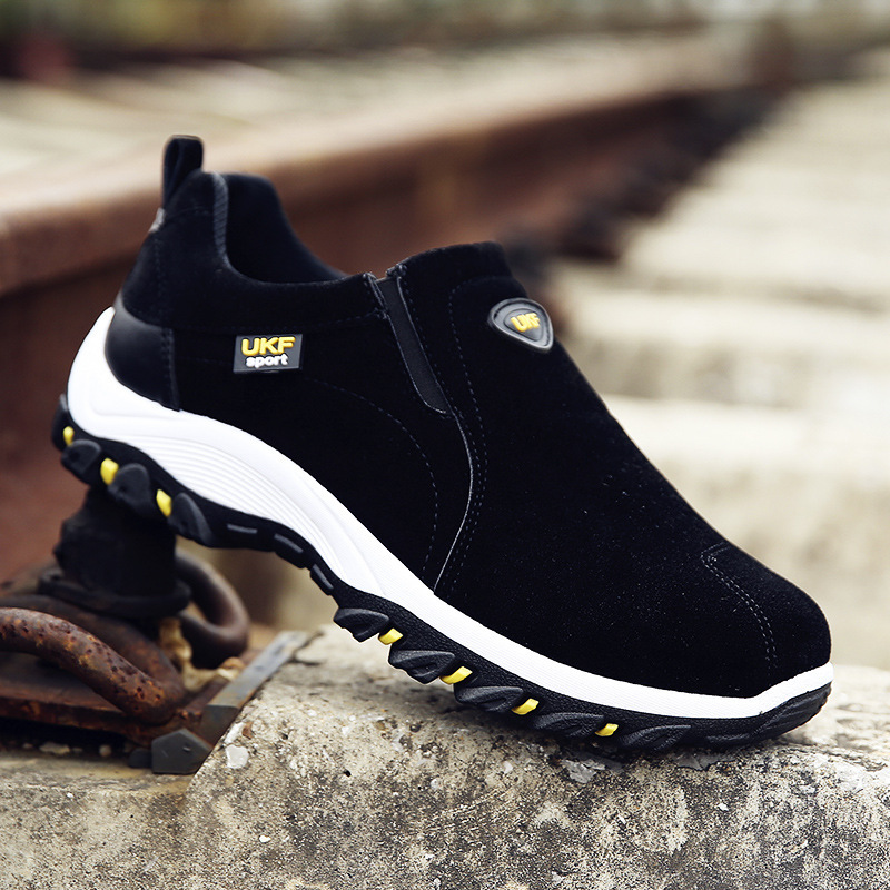 Work or Hiking Non-slip Wear-resistant Hiking Shoes Outdoor Men's Shoes Lazy Shoes