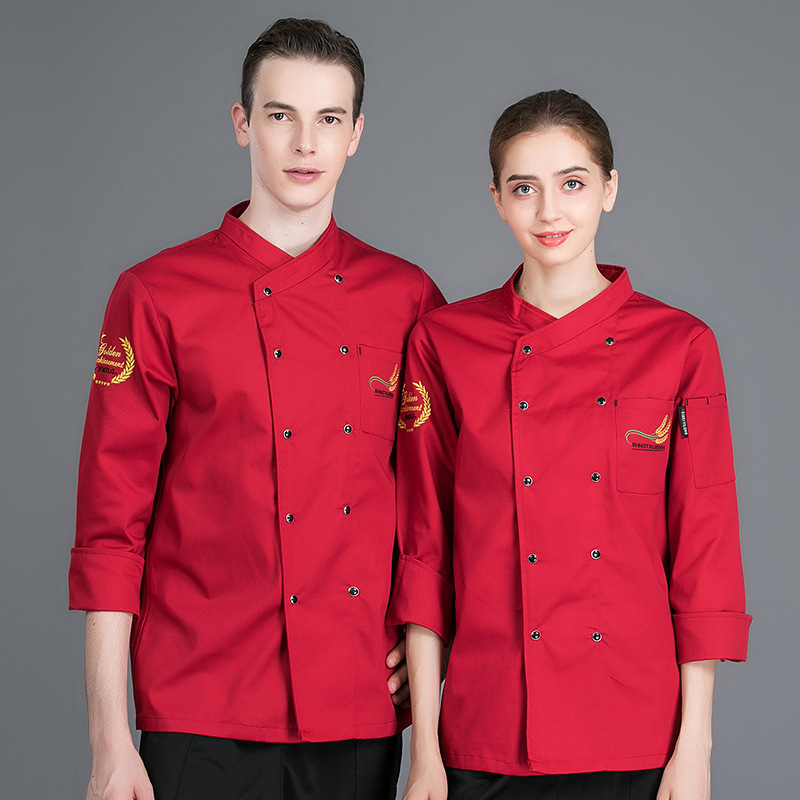 Western Restaurant Kitchen Chef's Overalls unisex