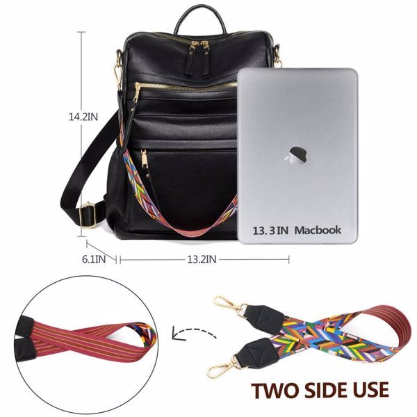 PU Leather Backpack - No Delivery On Weekends - Prohibited Sales Platforms - Temu, Walmart - Image 4