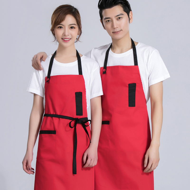 Restaurant Restaurant Kitchen Fashion Antifouling Clothing Apron Overalls - Image 10