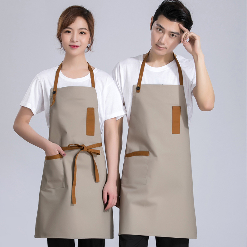 Restaurant Restaurant Kitchen Fashion Antifouling Clothing Apron Overalls - Image 7