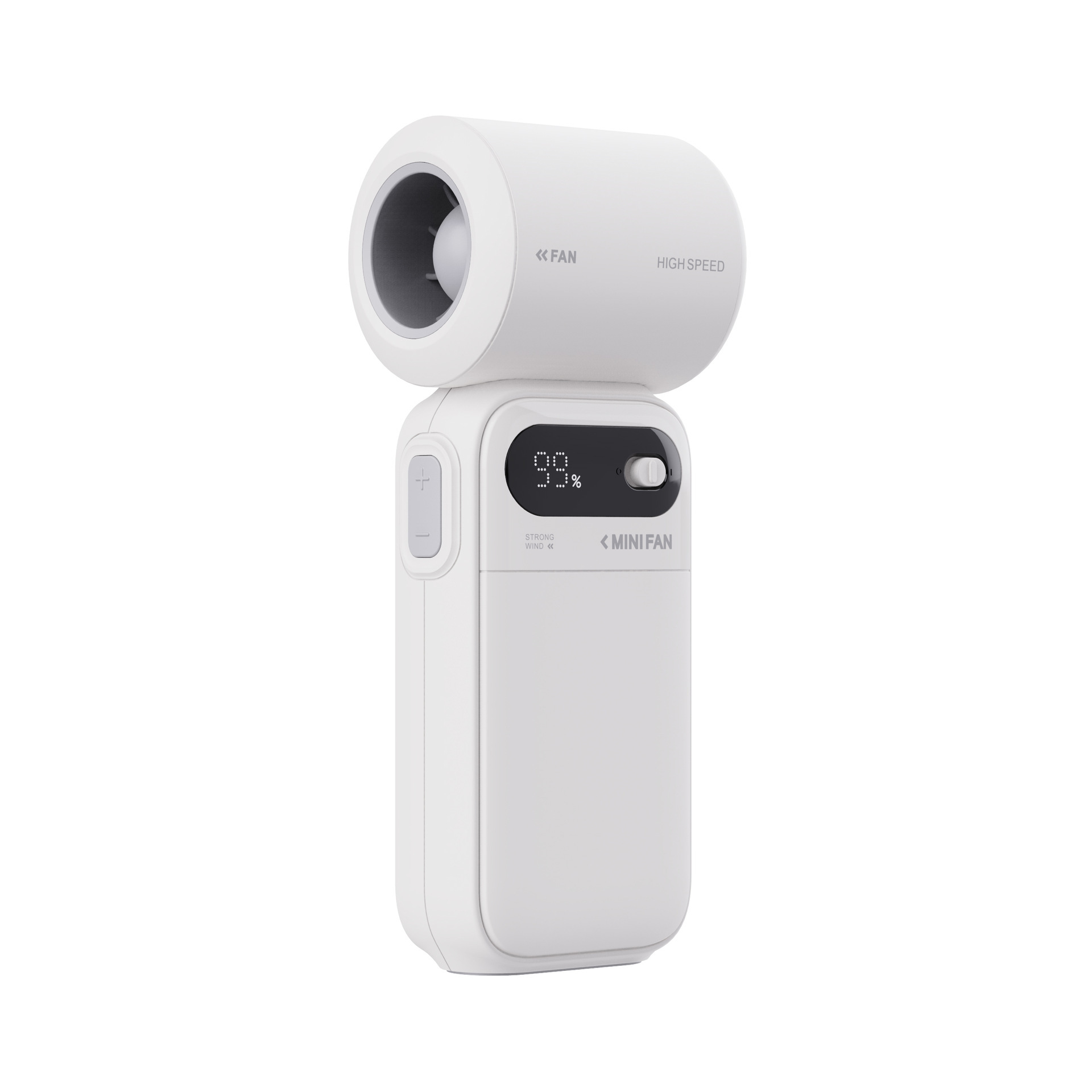 Small Hurricane Turbine Electric Fan Portable Fan High Speed Small Handheld Fan - Image 2
