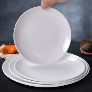 Melamine White Disc Restaurant For Restaurant And Commercial Use