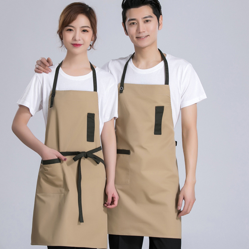 Restaurant Restaurant Kitchen Fashion Antifouling Clothing Apron Overalls - Image 2