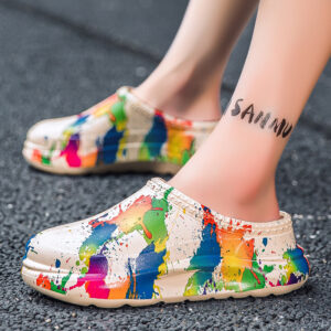 Unisex Fashion Platform Pump Chef/kitchen Hotel Waterproof Food Workshop Work Shoes Durable Slippers