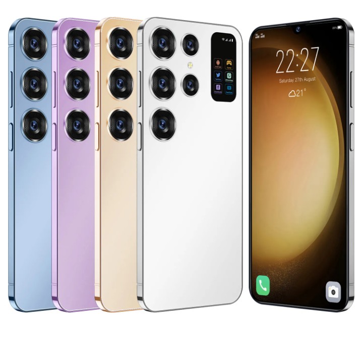 S23,24, 25 Ultra 16GB+1TB smartphone cell phone Dual SIM 5G Android Phone 6.8HD+ Display 48MP+72MP Camera Android 13 Mobile Fingerprint Face ID GPS