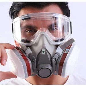 6200 Gas Mask Gas Proof Half Face Mask Series Combination Matched With 6001 2091 5n11 Filters Chemical Organic Protection