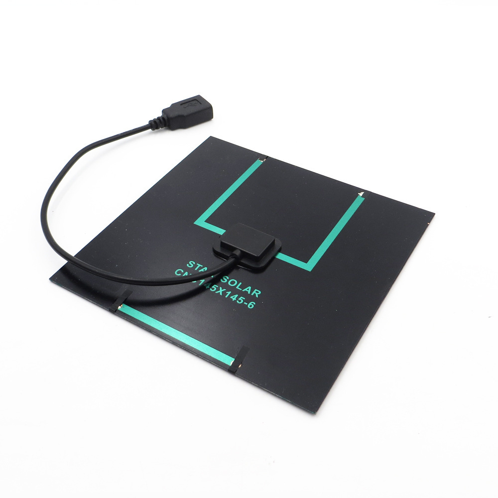 Solar Panel Fan Can Charge Mobile Phone read carefully the power level - Image 5