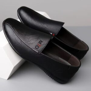 Breathable Tods Casual Shoes Slip-on Leather Shoes For Men
