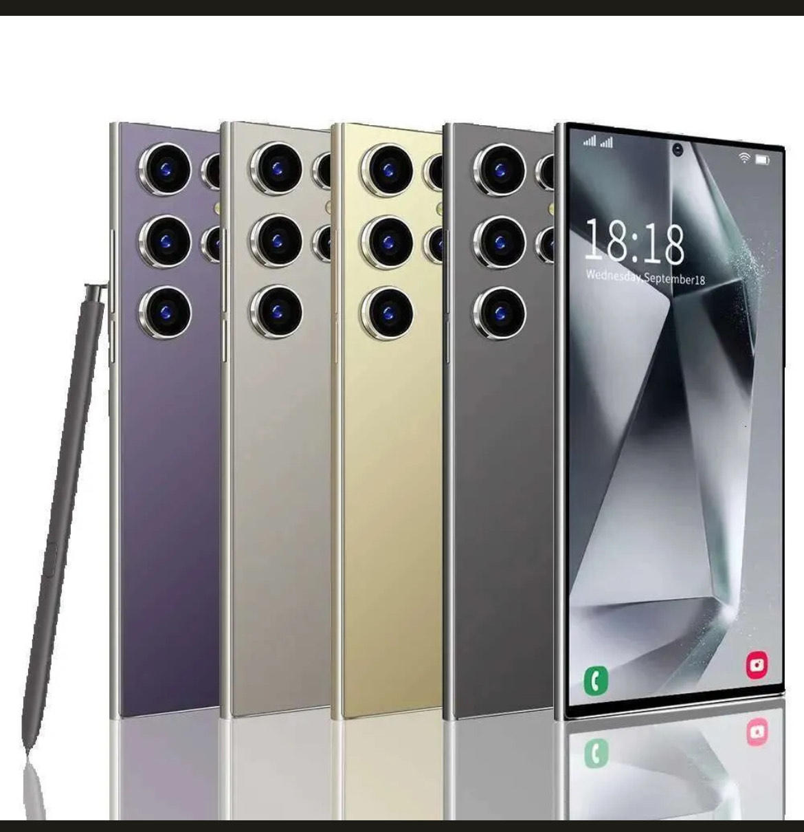 S24 Ultra 12G Smartphone Dual SIM Android Phone 6.8HD+ HD Display 1TBblue - Image 3