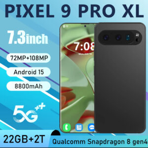Pixel 9 Pro XL Large screen 16GB+1TB 7.3 inches 72MP+108MP HD camera Smartphone 4g5G Face recognition Unlock Fast charging mobile phone