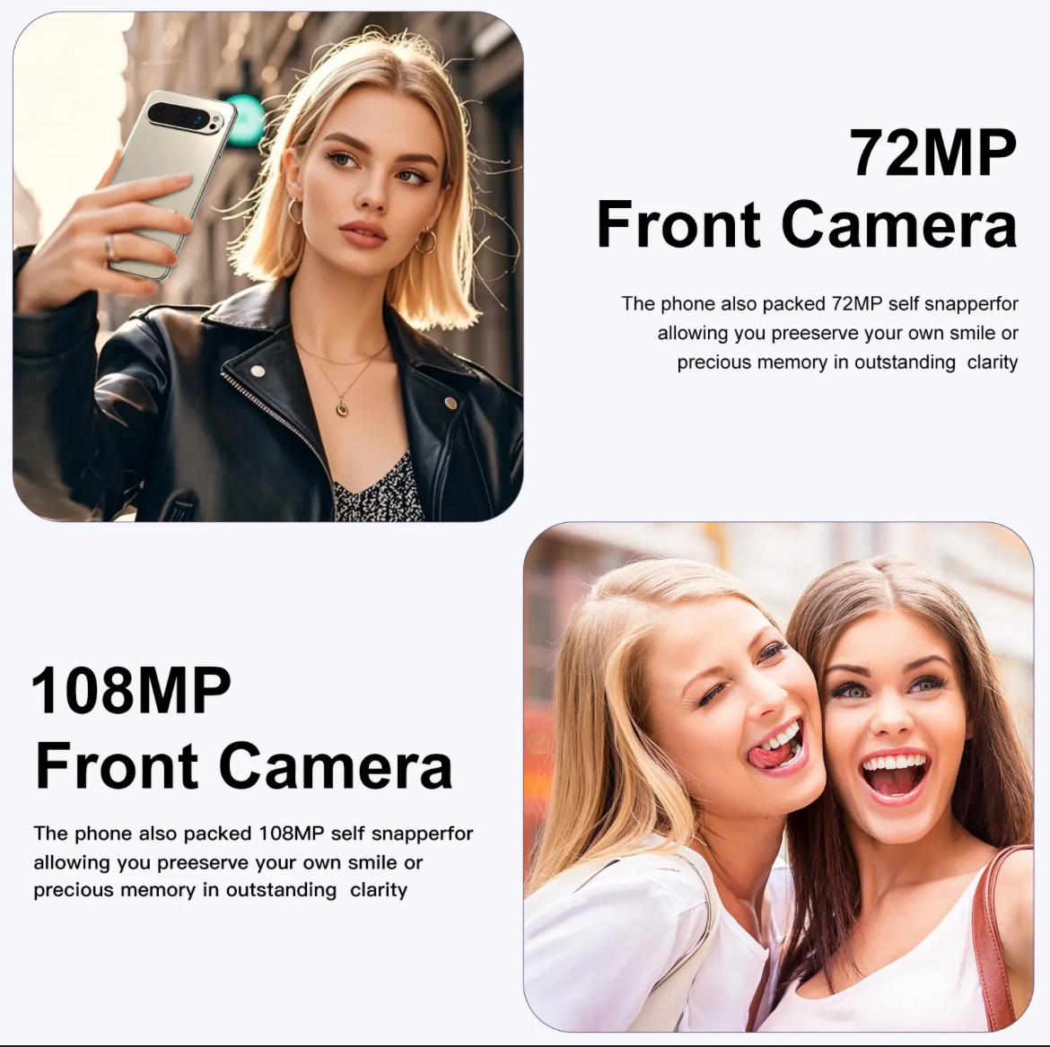 Pixel 9 Pro XL Large screen 16GB+1TB 7.3 inches 72MP+108MP HD camera Smartphone 4g5G Face recognition Unlock Fast charging mobile phone - Image 4