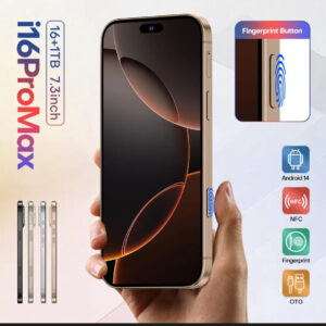 Original 2025 NEW Cellphones i16 Pro Max Mobile Phones 4G 5G 7.3HD Original Smartphone 8000mAh Android Global Version Cell Phone Dual SIM